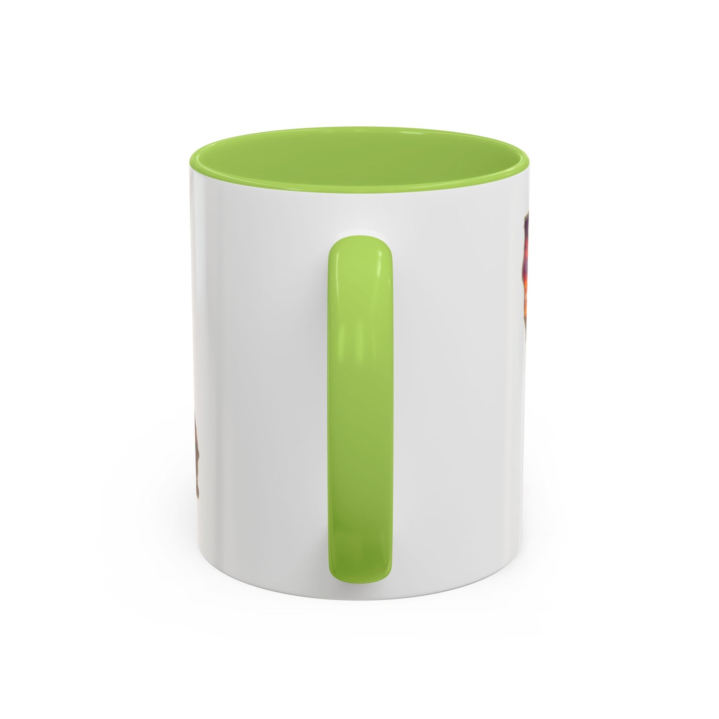 California State Shape Accent Mug – Golden Gate Sunset Coffee Cup (11/15oz)