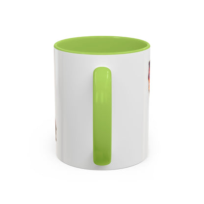 California State Shape Accent Mug – Golden Gate Sunset Coffee Cup (11/15oz)