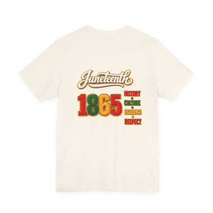 Juneteenth 1865 Tee — History • Culture • Excellence • Respect T-Shirt