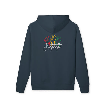 Juneteenth Hoodie – Pastel Fist Design