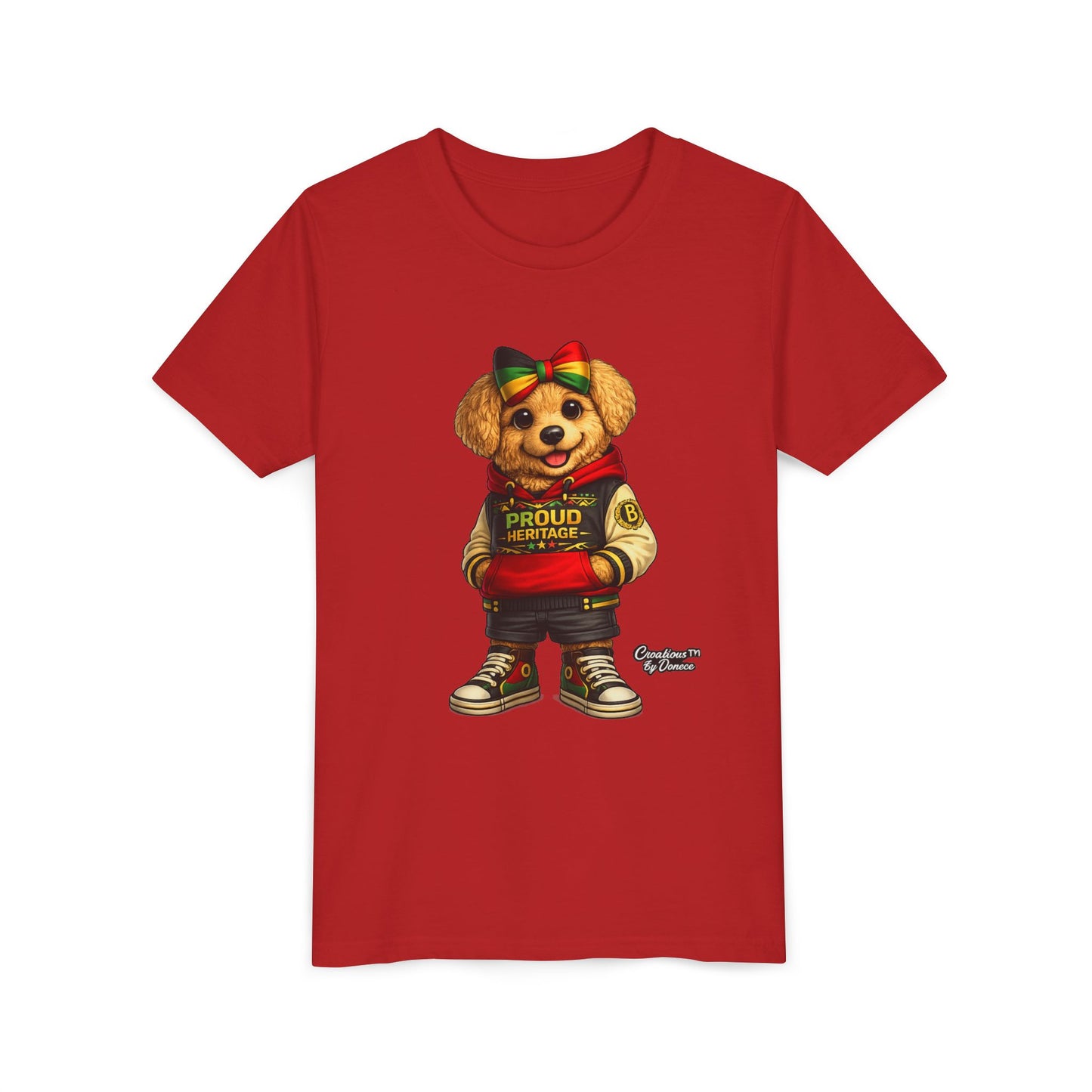 Kids Rasta Bear 'Proud Heritage' Tee