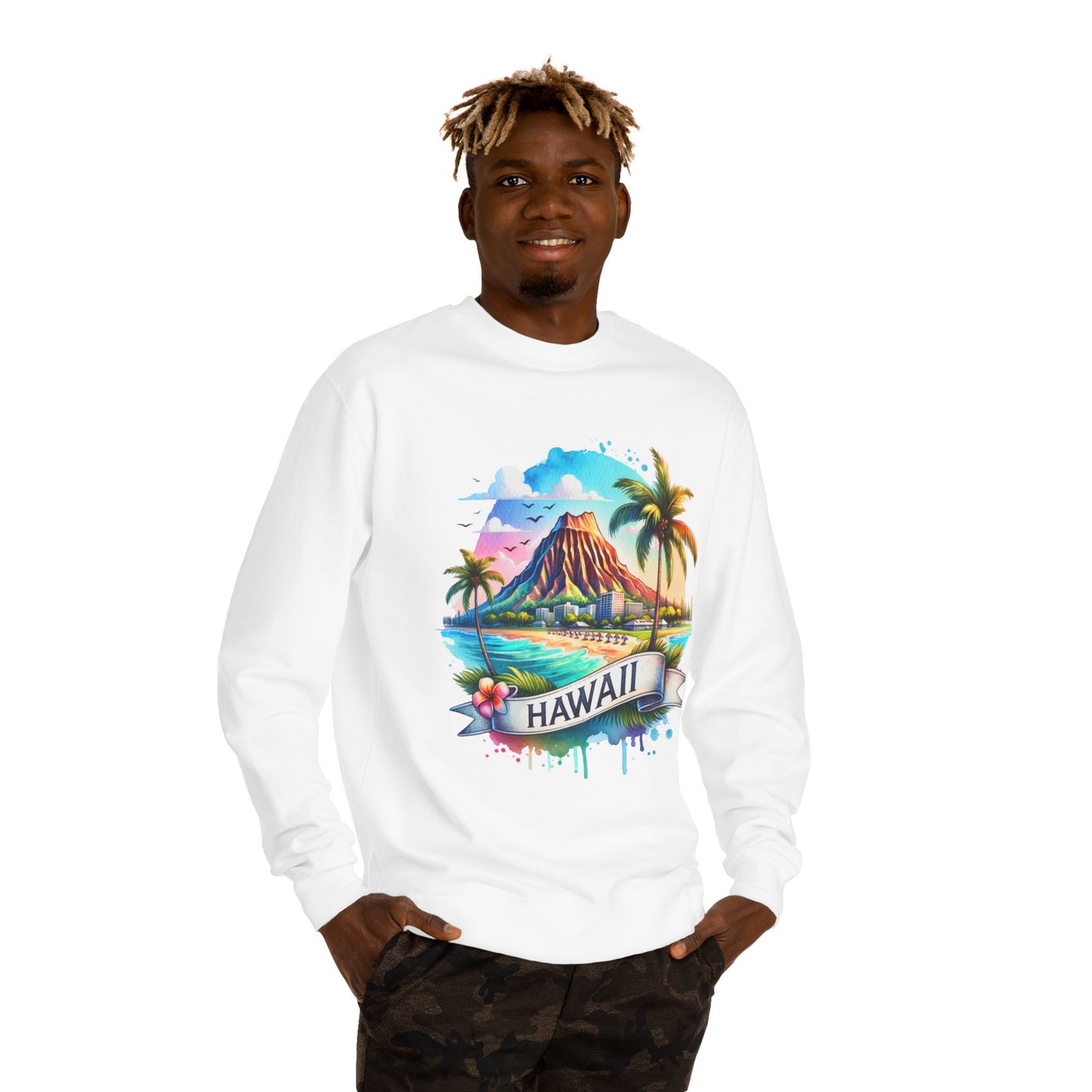 Hawaii Island Graphic Sweatshirt