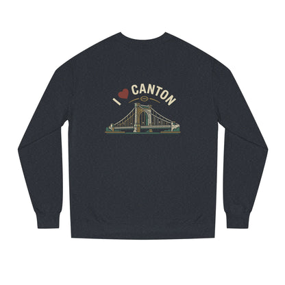 I  Canton Crewneck Sweatshirt — Canton Bridge Graphic Pullover