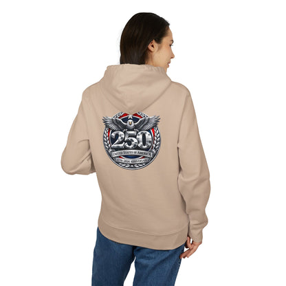 250 Cruiser Hoodie — Vintage American Motorcycle Emblem Pullover