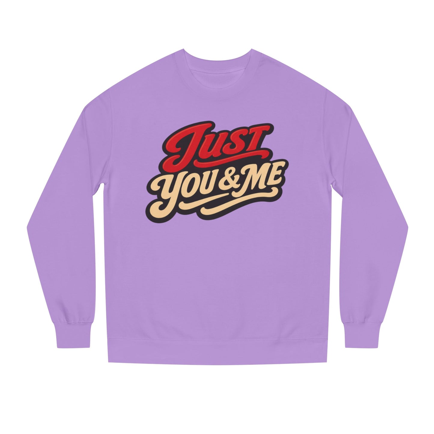 Just You & Me Sweatshirt – Retro Couples Crewneck