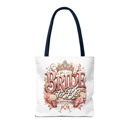 Bride-to-Be Floral Tote Bag - Bachelorette Gift & Bridal Shower Accessory