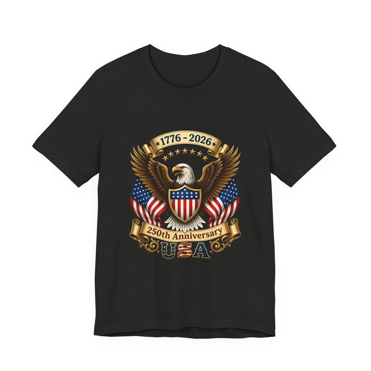 250th Anniversary USA Eagle T-Shirt — 1776–2026 Patriotic Tee