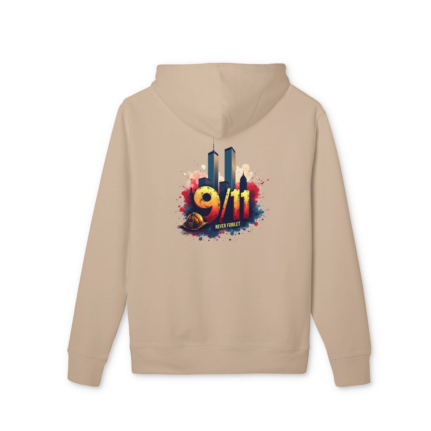 9/11 Memorial Hoodie — Twin Towers Tribute Sweatshirt