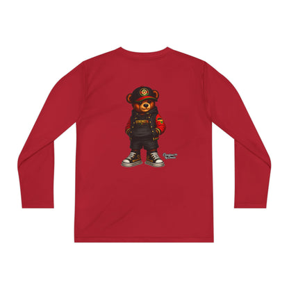 Youth Long Sleeve Tee — Urban Bear Graphic