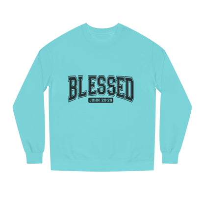 Blessed Crewneck Sweatshirt - John 20:29 Christian Pullover