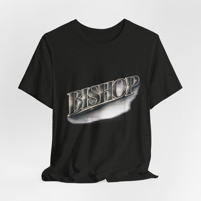 Bishop Retro Chrome Logo T‑Shirt