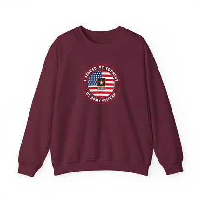 I Served My Country US Army Veteran Sweatshirt