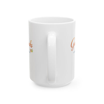 Give Thanks - 1 Chronicles 16:34 Mug