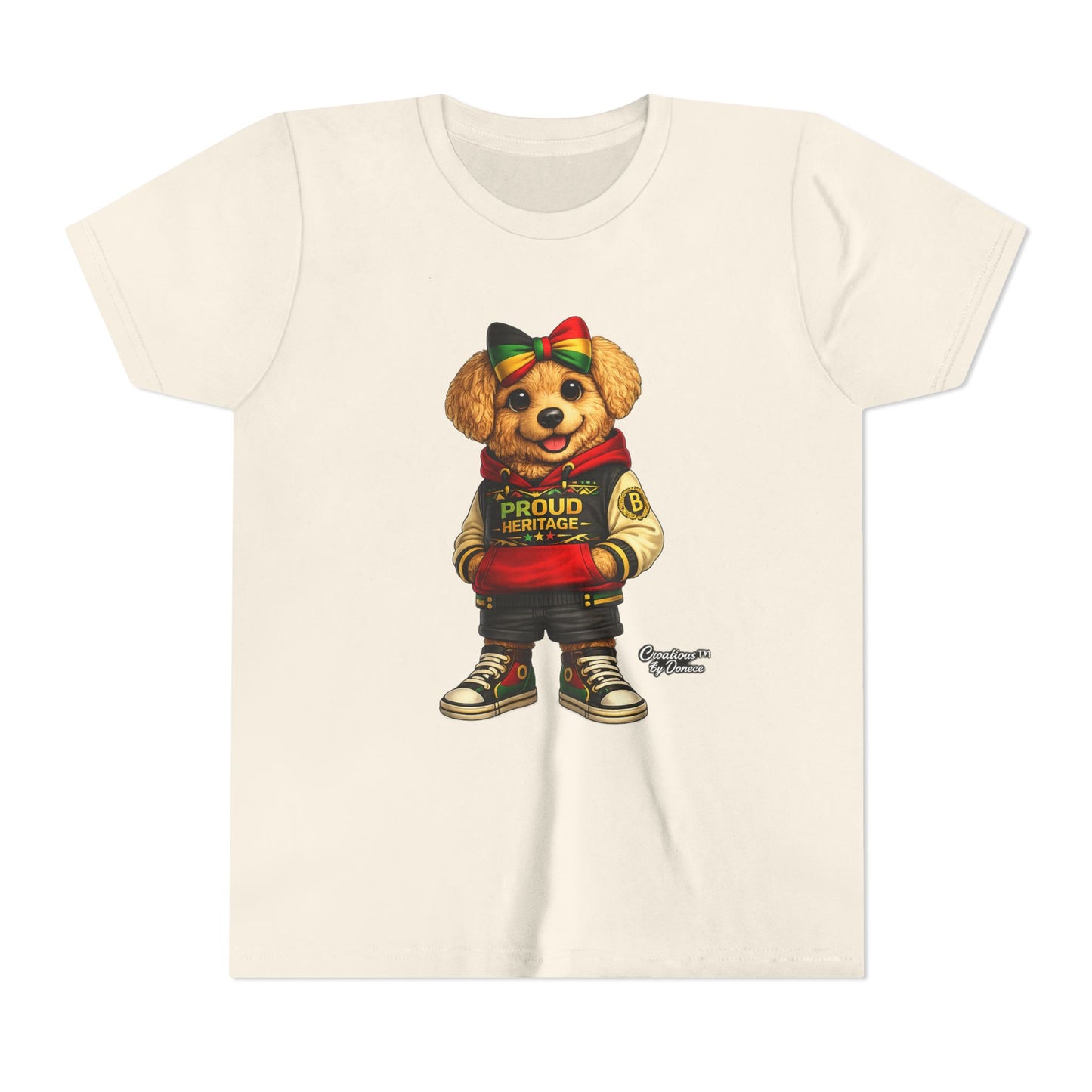 Kids Rasta Bear 'Proud Heritage' Tee