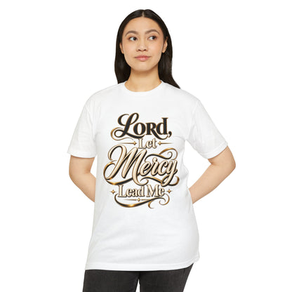 Religious T-Shirt — "Lord, Let Mercy Lead Me" Inspirational Christian Tee