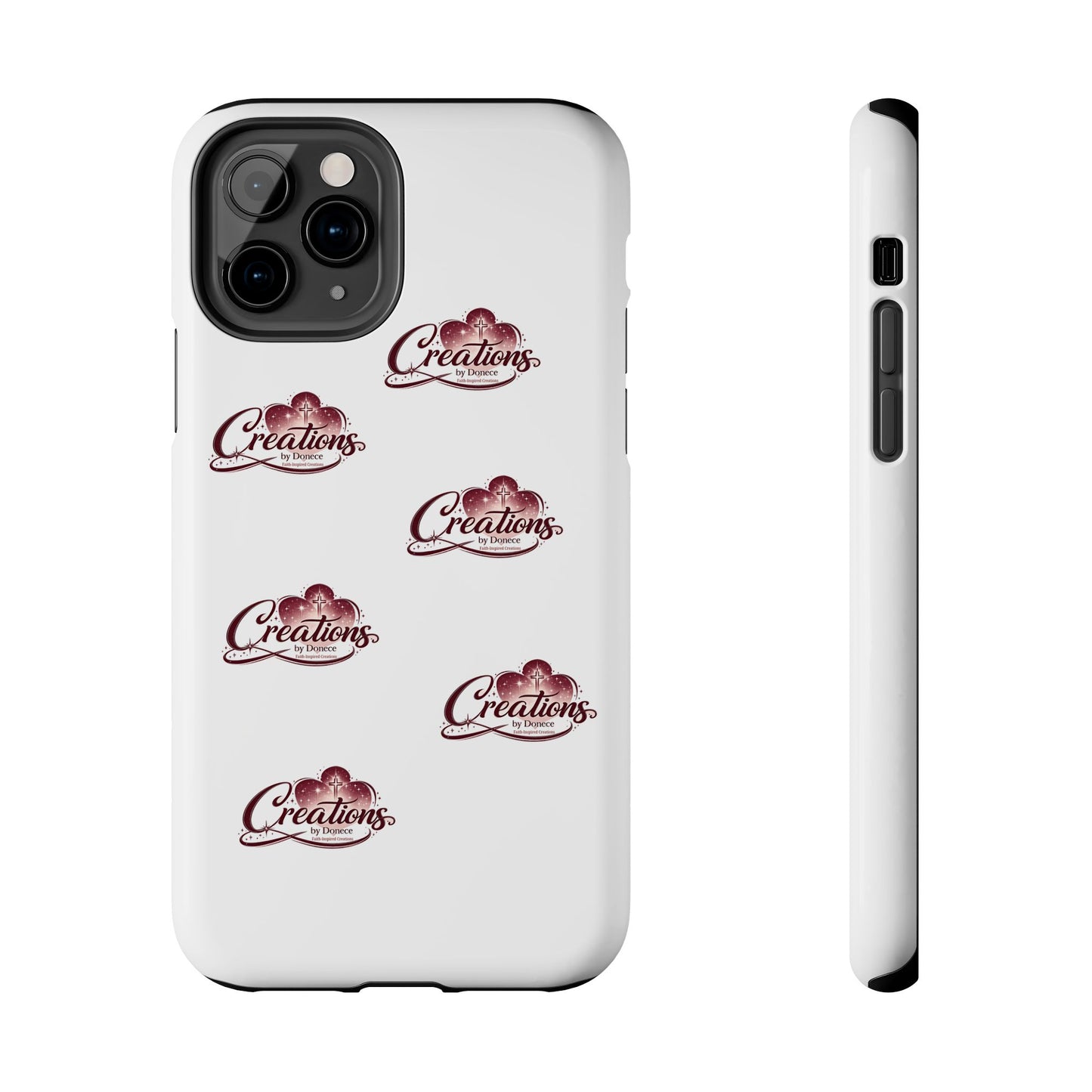 Logo Pattern Tough Phone Case — Creations Repeat Design