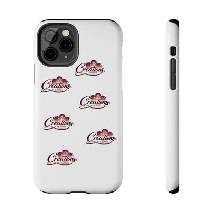 Logo Pattern Tough Phone Case — Creations Repeat Design