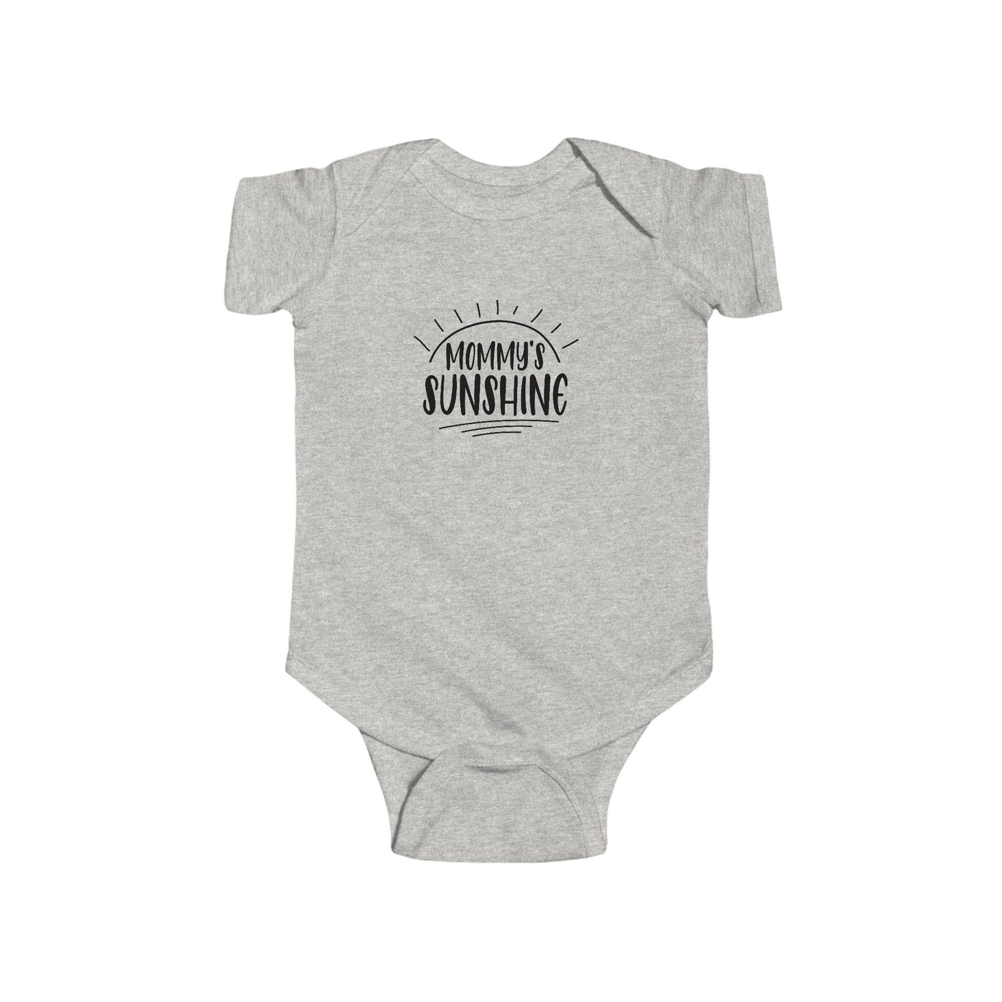 Infant Bodysuit - "Mommy's Sunshine" Baby Onesie, Newborn Sun Graphic