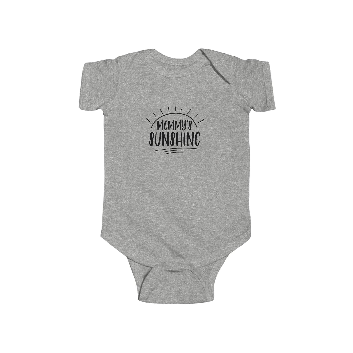 Infant Bodysuit - "Mommy's Sunshine" Baby Onesie, Newborn Sun Graphic