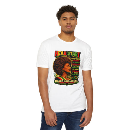 Head Start Black Excellence T-Shirt — Afrocentric Inspirational Graphic Tee