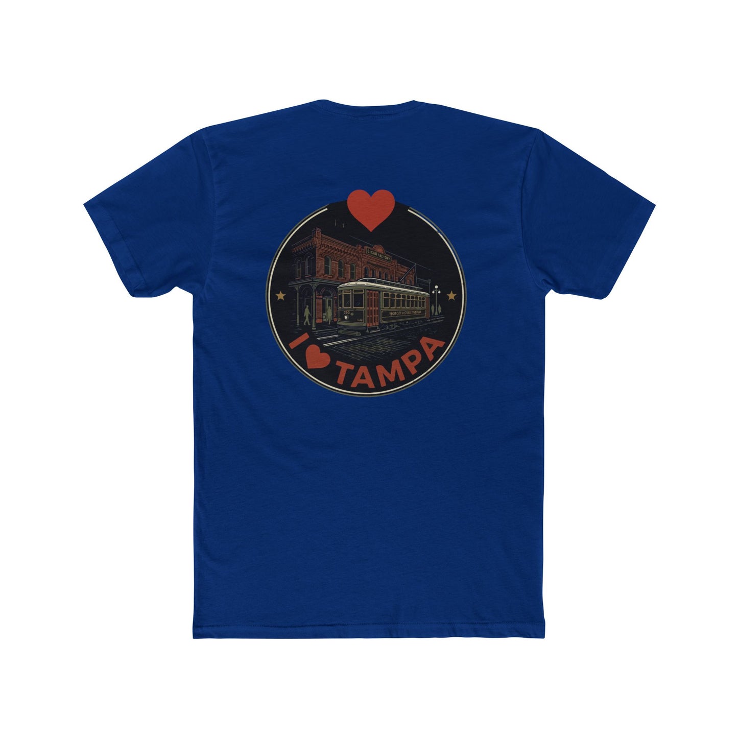 I Heart Tampa Streetcar T-Shirt — Retro Tampa Vintage City Tee