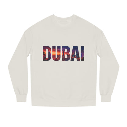 Dubai Skyline Crewneck Sweatshirt — DUBAI Cityscape Graphic