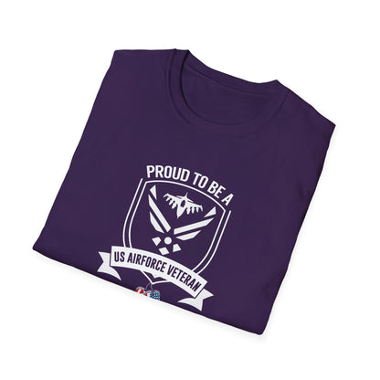 Proud to Be a US Airforce Veteran T-Shirt
