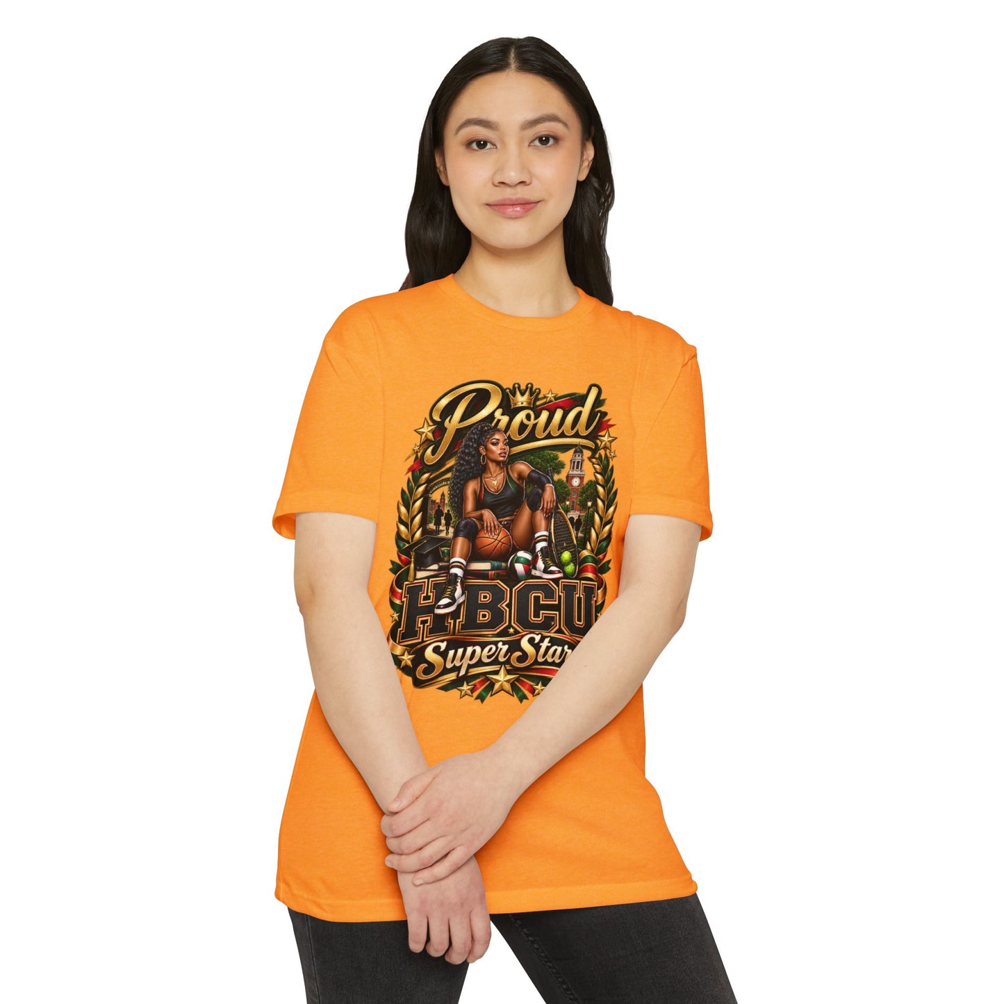 HBCU Proud T-Shirt — "Proud HBCU Super Star" Graphic Tee