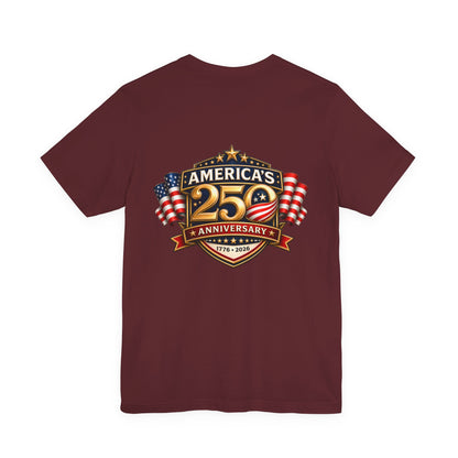 America's 250th Anniversary T-Shirt – 1776–2026 Patriotic USA Flag Tee
