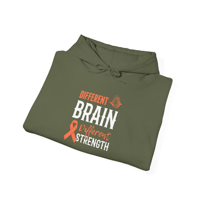 Different Brain Different Strength Hoodie