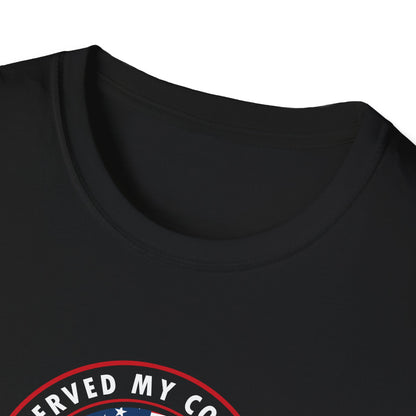 I Served My Country US Navy Veteran T-Shirt