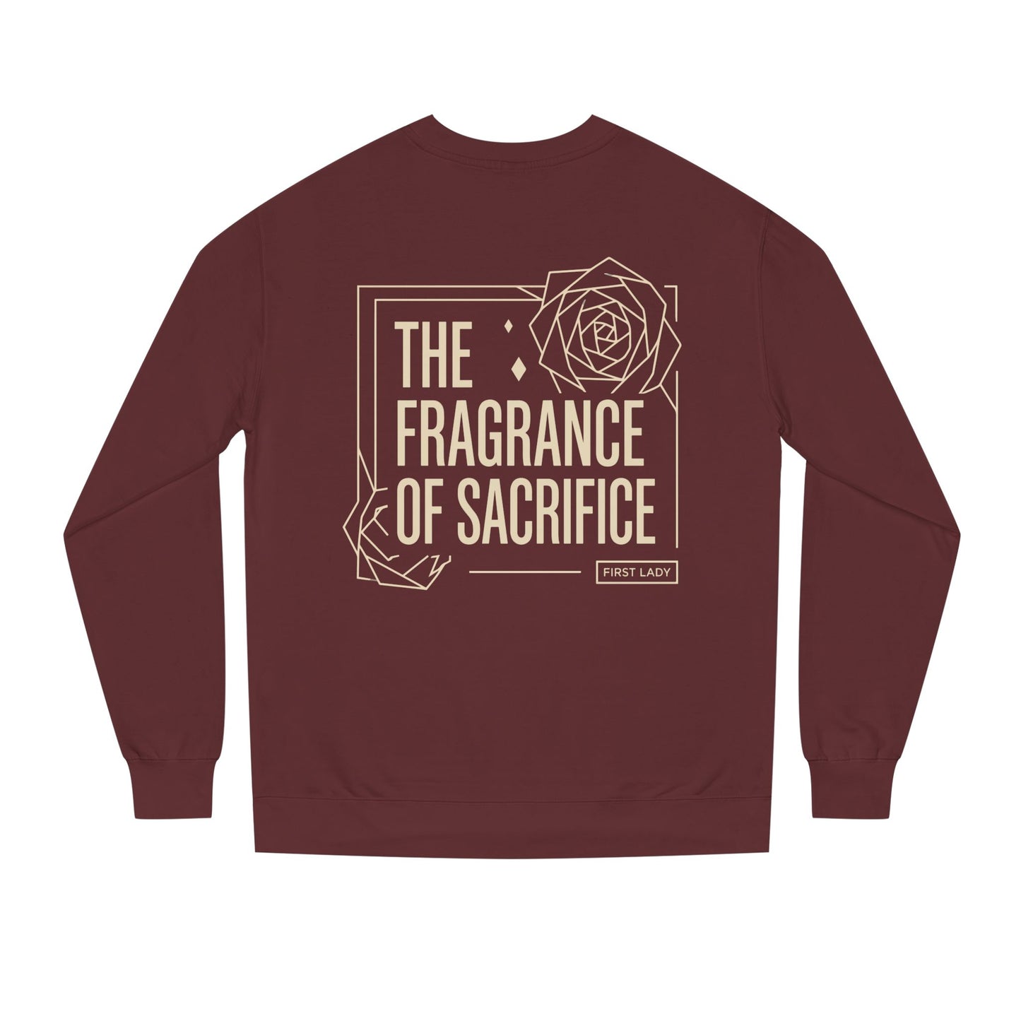 The Fragrance of Sacrifice Sweatshirt — Floral Graphic Crewneck
