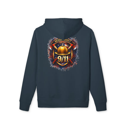 9/11 Never Forget Firefighter Tribute Hoodie