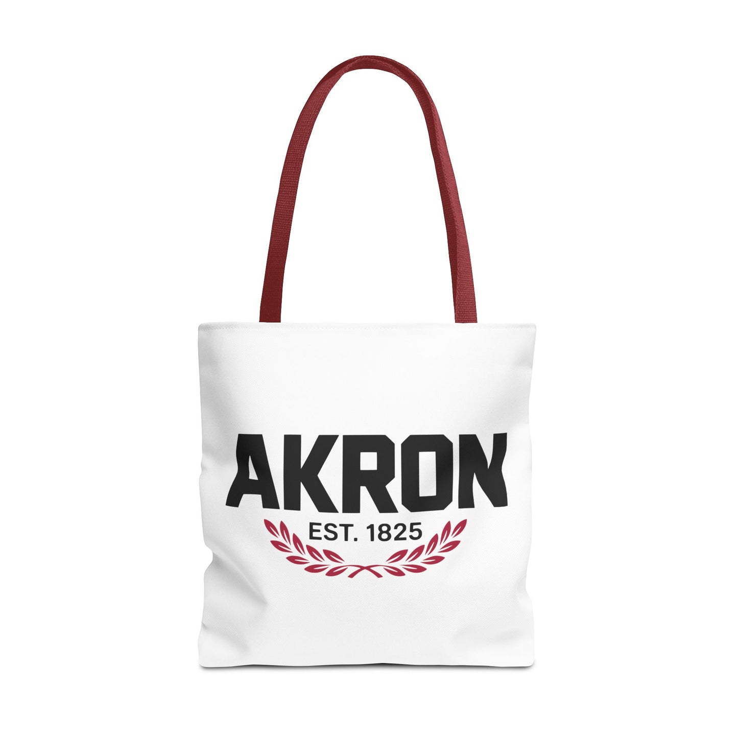 Akron Est. 1825 Tote Bag — City Pride Canvas Tote