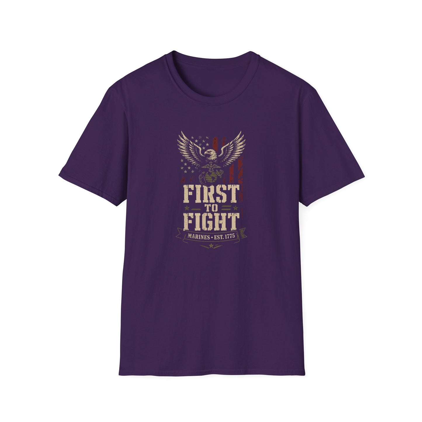 First to Fight Eagle T-Shirt