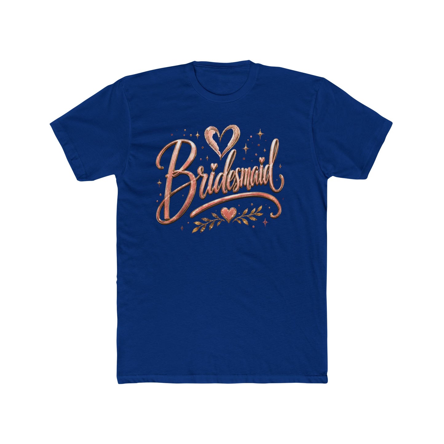 Bridesmaid Rose Gold Script T-Shirt