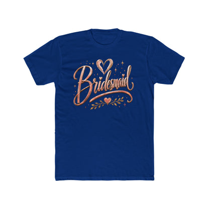 Bridesmaid Rose Gold Script T-Shirt