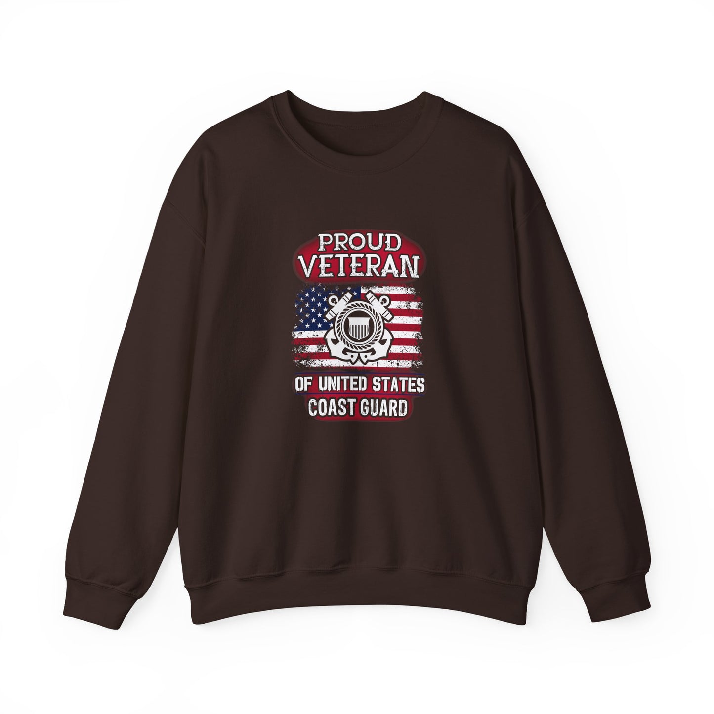 Proud Veteran of United States Coast Guard Sweatshirt