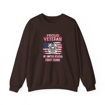 Proud Veteran of United States Coast Guard Sweatshirt