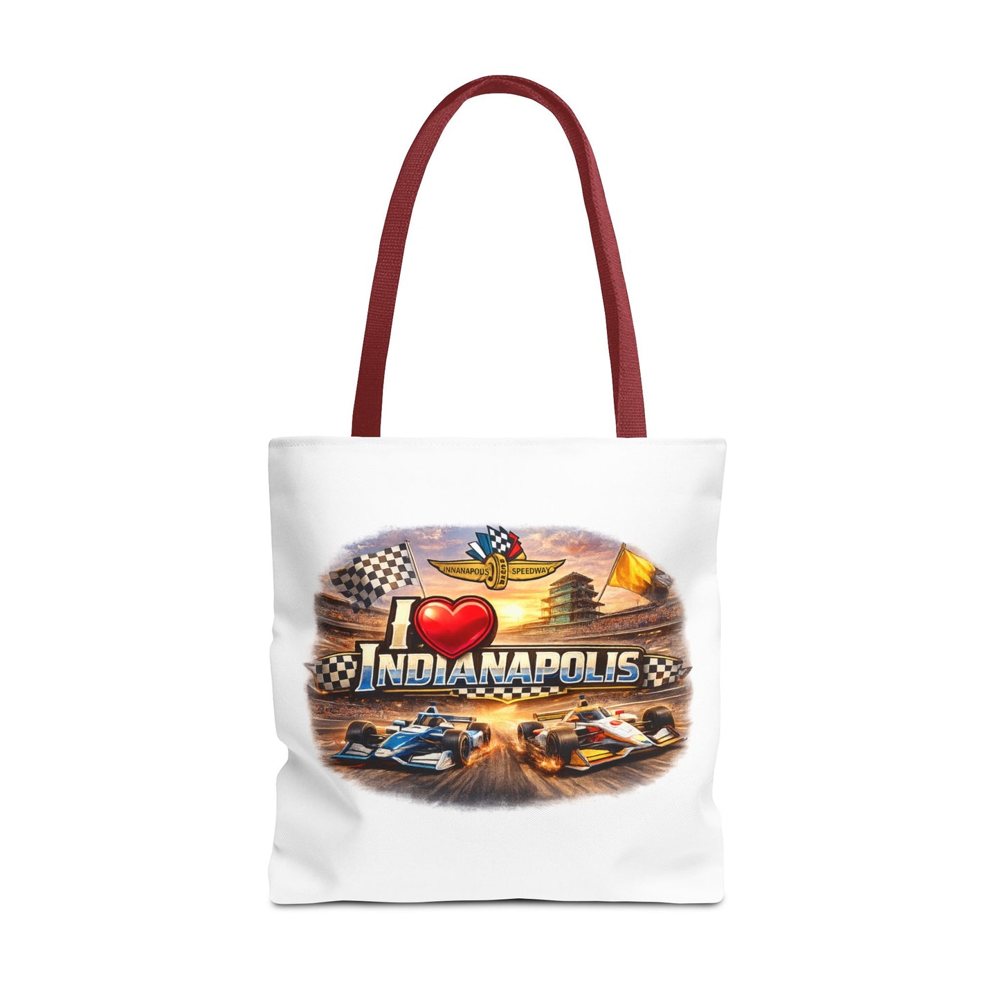Indianapolis Racing Tote Bag – I  Indianapolis IndyCar Speedway Design