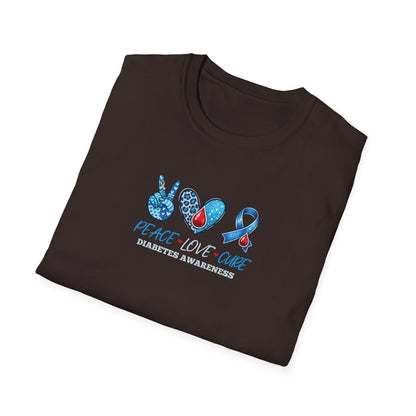 "Peace Love Cure" T-Shirt