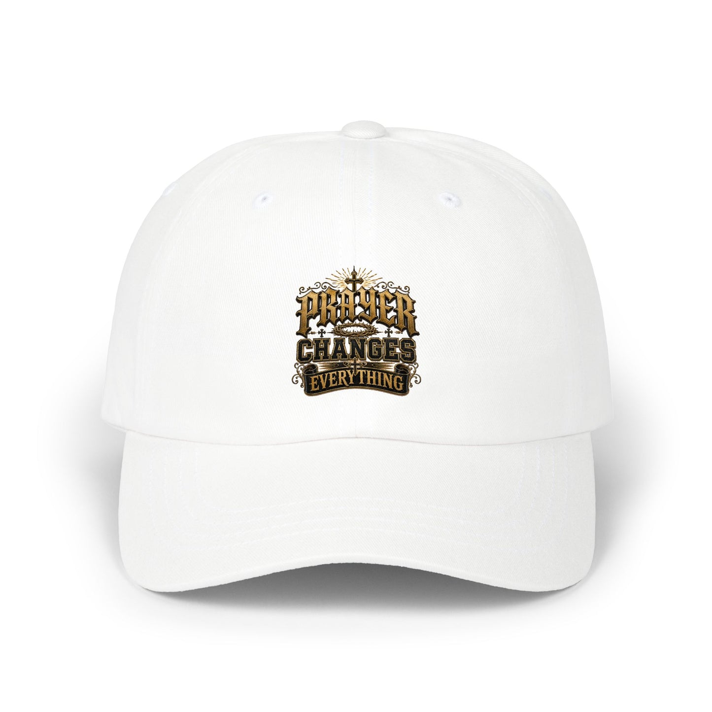 Classic Dad Cap - 'Prayer Changes Everything' Embroidered Baseball Hat