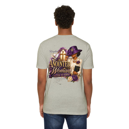 Anointed Woman T-Shirt — "Called to Serve" Christian Faith Tee