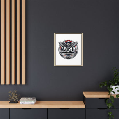 Matte Canvas, Framed (Multi-color)