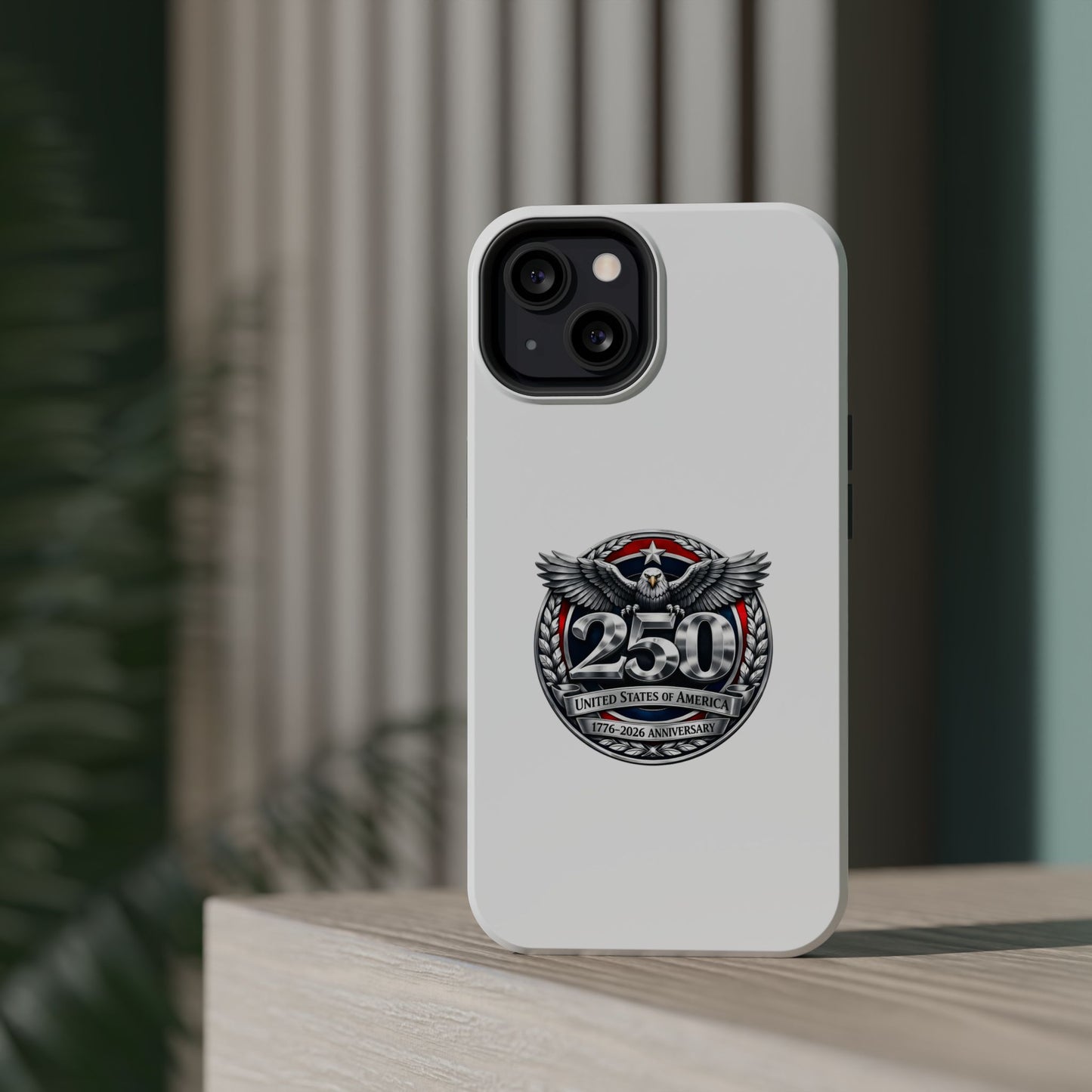 iPhone Magnetic Impact Case — 250th Anniversary Eagle Badge Design