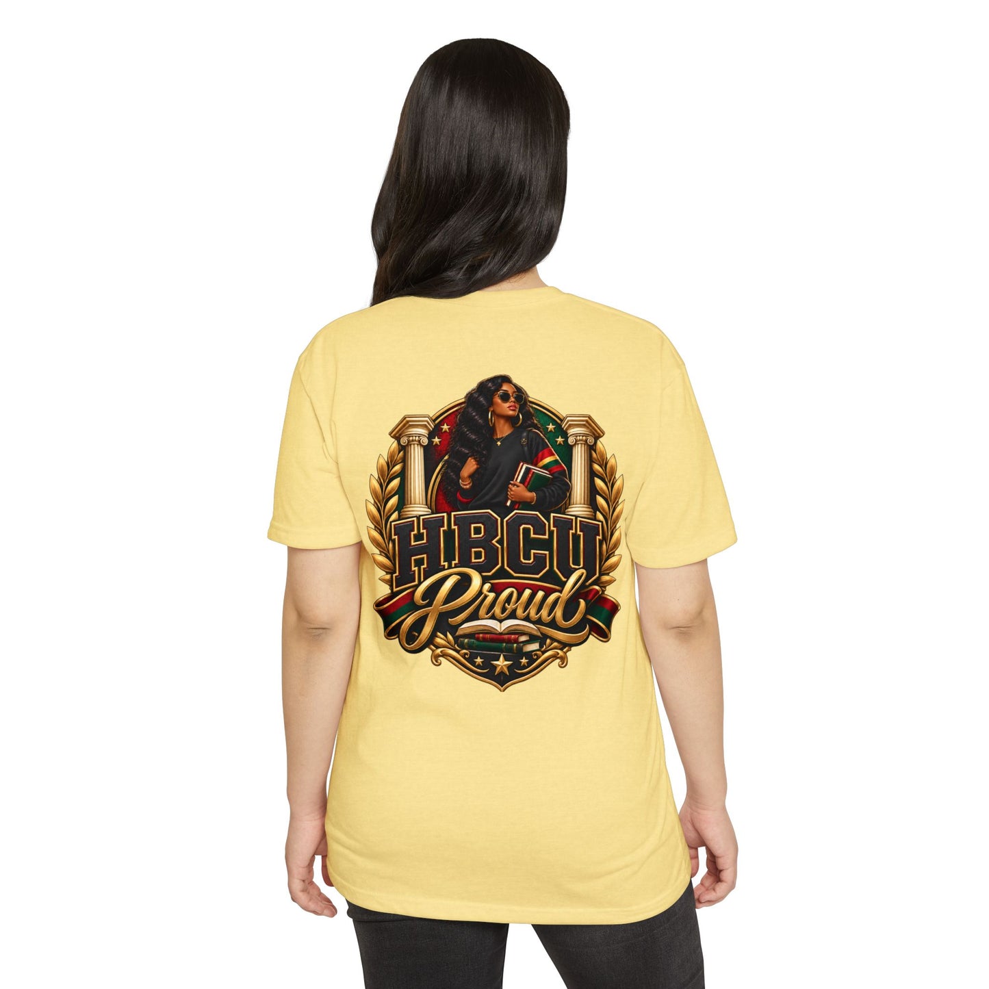 HBCU Proud T-Shirt — Retro Collegiate Black Graduate Design