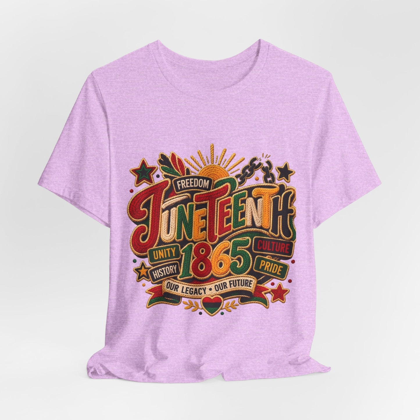 Juneteenth 1865 Celebration T-Shirt — Freedom, Unity & Pride Tee