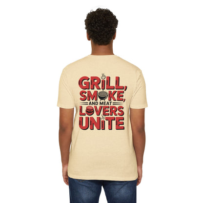 Grill, Smoke and Meat Lovers Unite T-Shirt