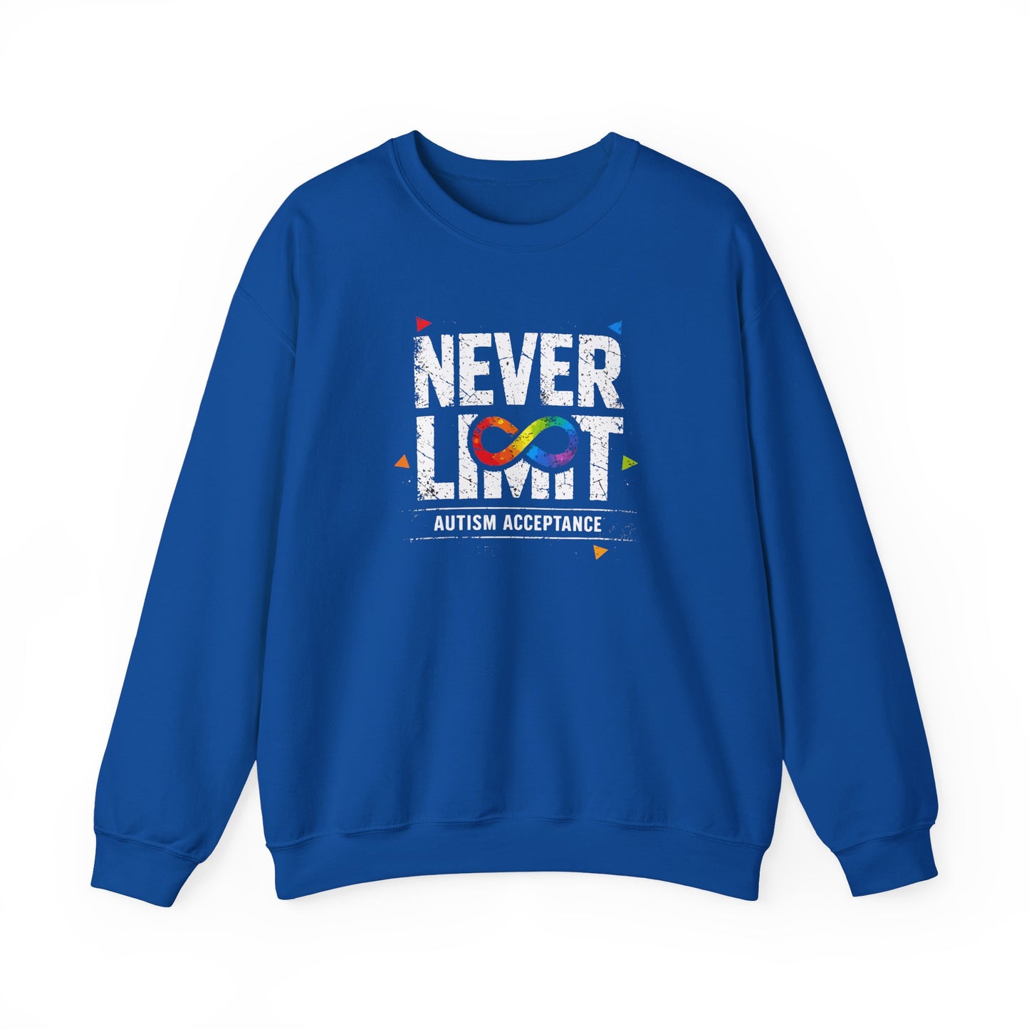 Never Limit Autism Acceptance Sweatshirt