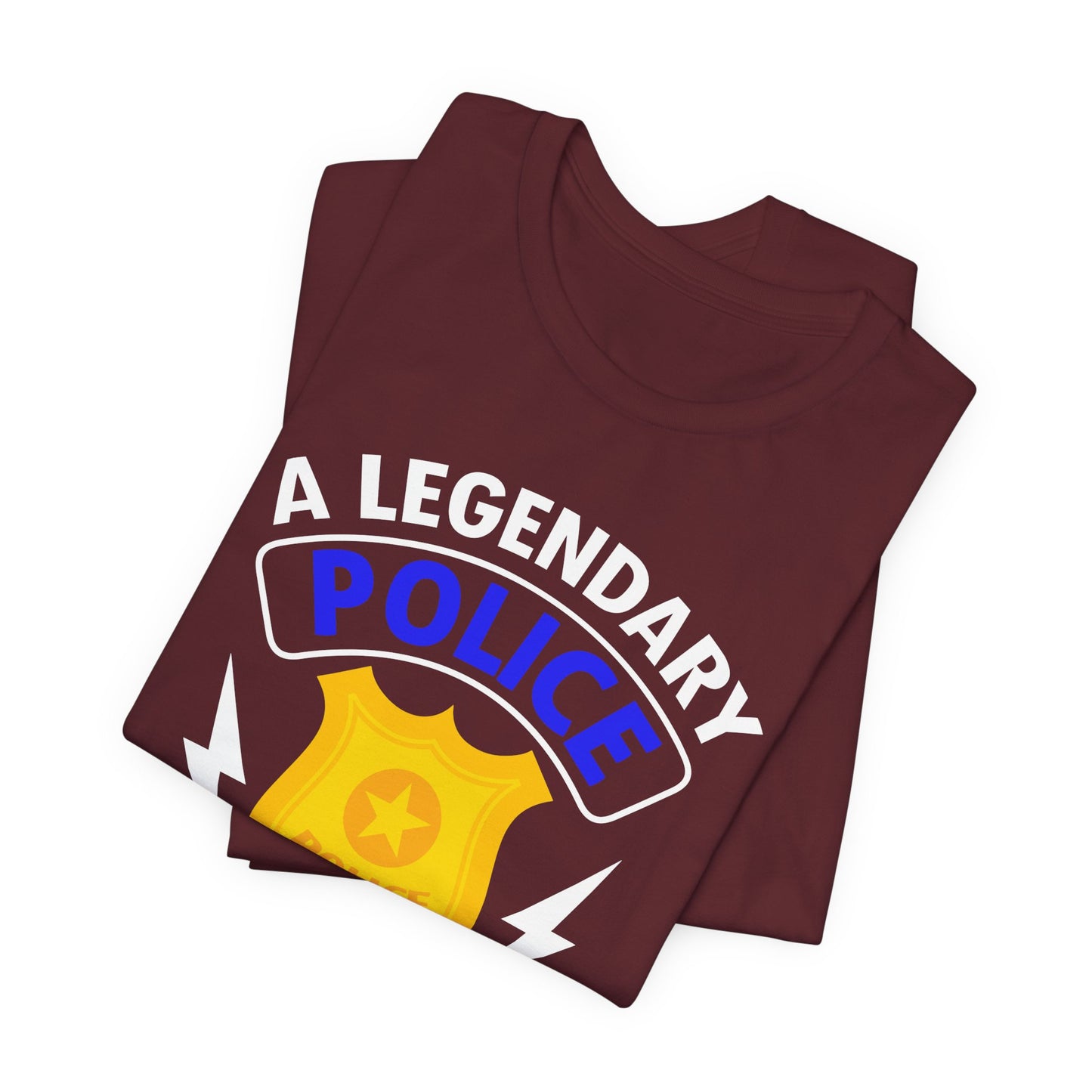 Retired Police Lieutenant T-Shirt — "A Legendary Police Lieutenant Has Retired"